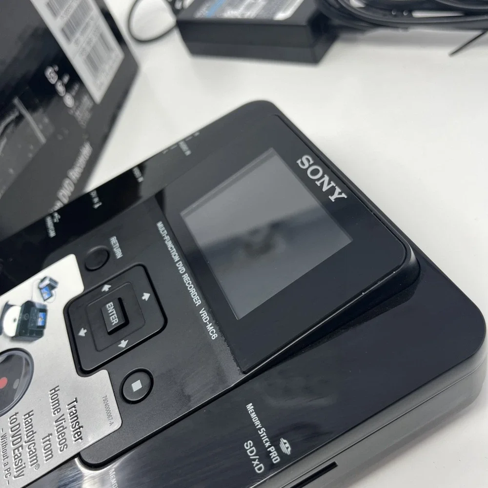 Sony VRD-MC6 DVDirect Multi Function DVD Recorder Transfer Home Movies Tested